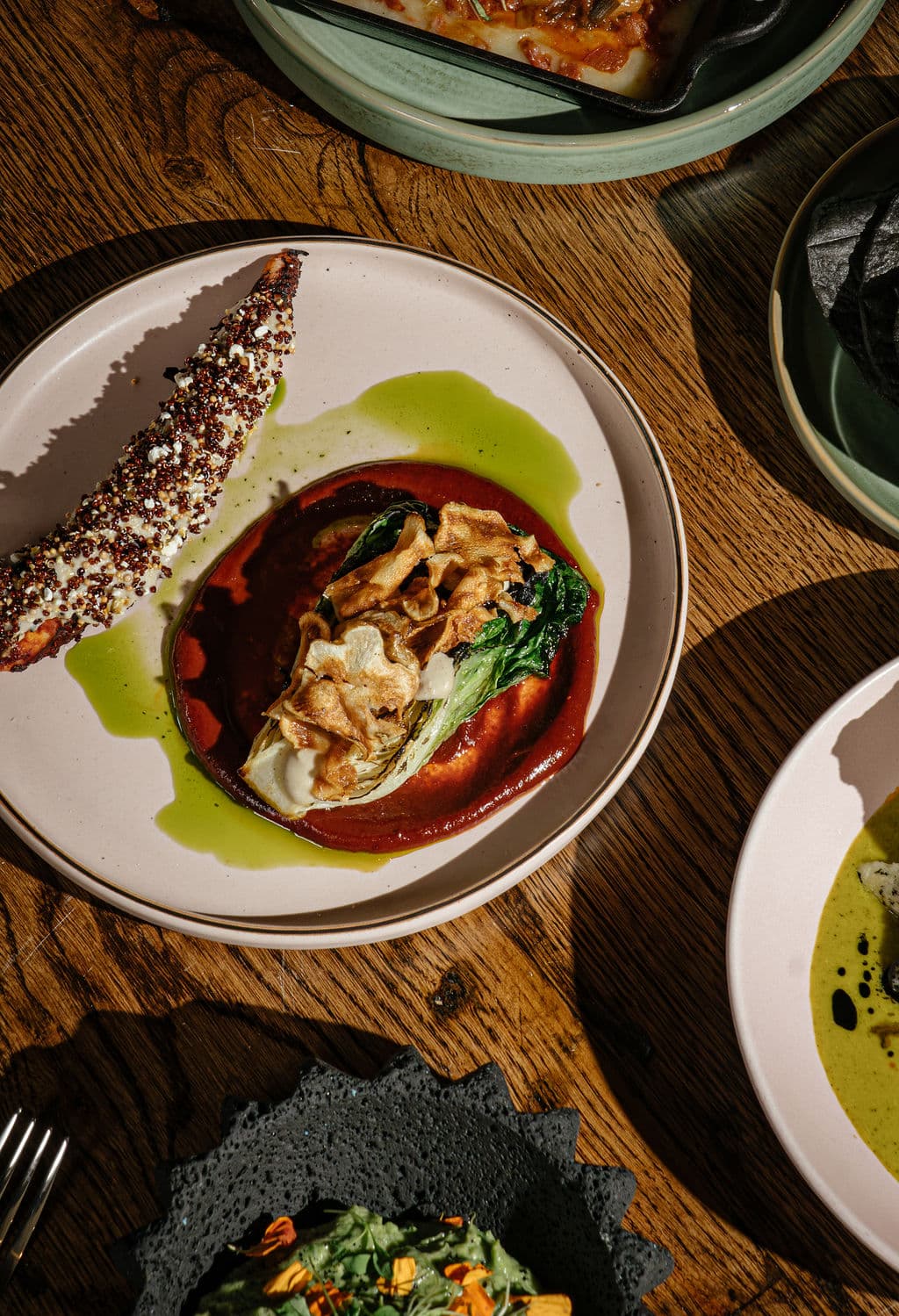 Pulpo en Anticucho — Grilled octopus & quinoa